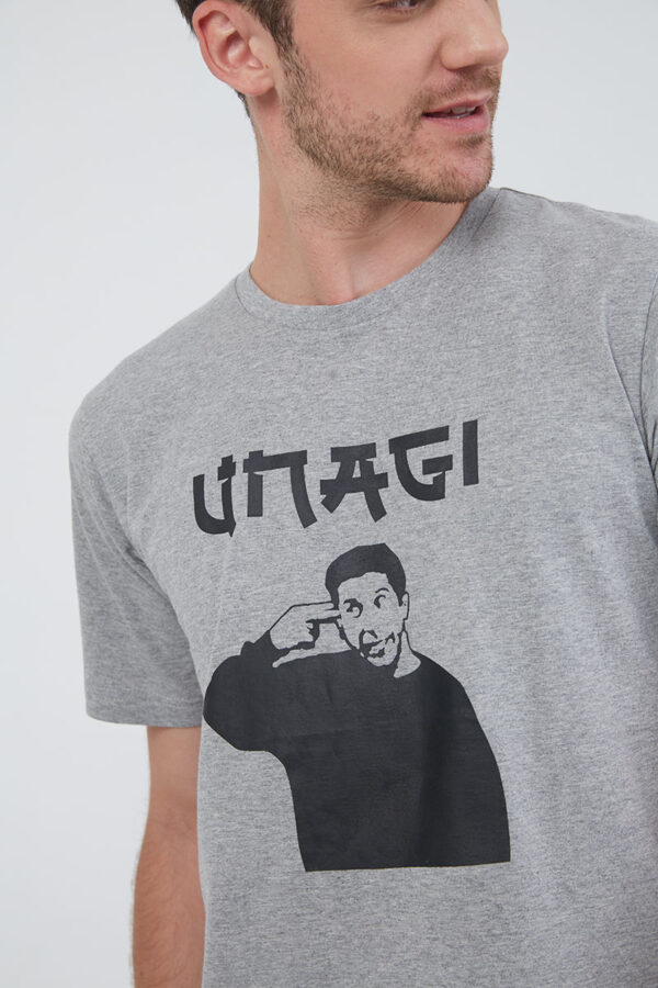 Men T-shirt Unagi Grey