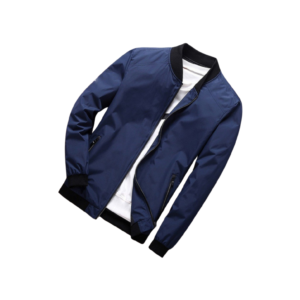 JAKET WINTER PRIA DOUBLE BULU/JAKET FORMAL/ - biru navy